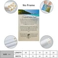 thumbnail image 2 of The Seaside Scenery Footprints in The Sand Poster Decorative Painting Bathroom Decor Living Room Canvas Wall Art UnFramed-1,12x18inch(30x45cm), 2 of 16