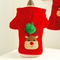 thumbnail image 4 of PENGXIANG Robe de Noël pour Chien Durable Douce Imprimé Mignon Vêtements pour Chiot Respirant, 4 of 6