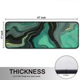 thumbnail image 5 of Kitchen Rugs Sets Of 2,Green Gray Yellow Marble Pattern Anti Fatigue Kitchen Mat Rugs Non Slip Washable,Decorative Kitchen Floor Mats for Kitchen,Sink,Laundry,17"x47"+17"x47", 5 of 5