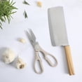 thumbnail image 2 of Cuchillo de Cocina Oster Huntingfield 15 cm Cuchilla y Tijeras de Madera de Olivo, 2 of 5