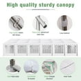 thumbnail image 3 of Summit Living 20 x 40 ft White Event Outdoor Canopies, Removable Sidewalls, 3 of 8