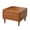 Cognac, variant on Creative Co-Op Atley Upholstered Modern Ottoman with Storage and Solid Wood Legs, Grey Fabric