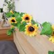thumbnail image 3 of Guirnalda de luces de girasol, guirnalda artificial, luces LED de enredaderas, luz alimentada por batería para habitación, tienda en casa, patio al aire libre, decoración de boda, 3 of 5