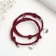 thumbnail image 4 of Pulsera de pareja de votos de amor eterno de aleación, un par de votos de amor eterno, cuerda de mano para hombres y mujeres, joyería pequeña, 4 of 6