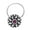 Pink CZ, variant on Round Shape Turquoise Gemstone 925 Sterling Silver Oxidized Plated Nose Pin For Women