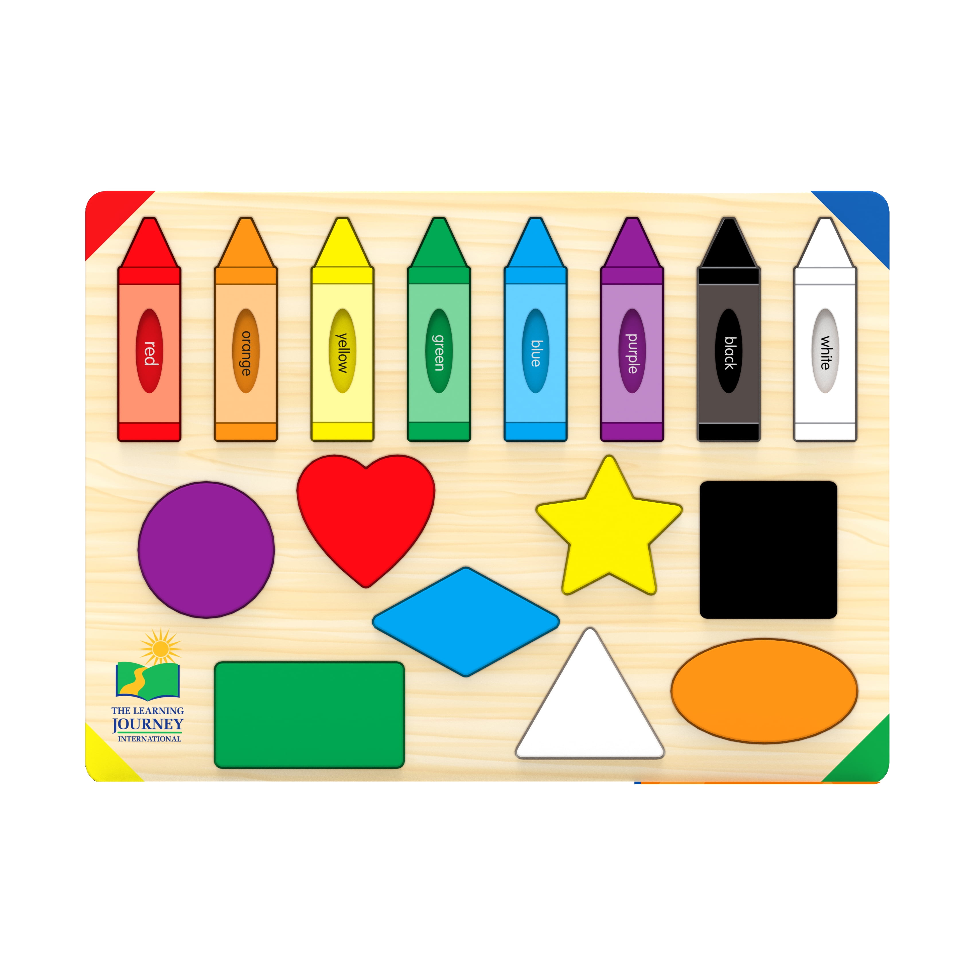 The Learning Journey Lift and Learn Colors and Shapes