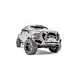 thumbnail image 2 of Fab Fours Bumper GR2900-1 Grumper; Modular Design; Direct Fit; Mounting Hardware Included; With Grille; With D-Ring Mounts; Powder Coated Black Steel, 2 of 5