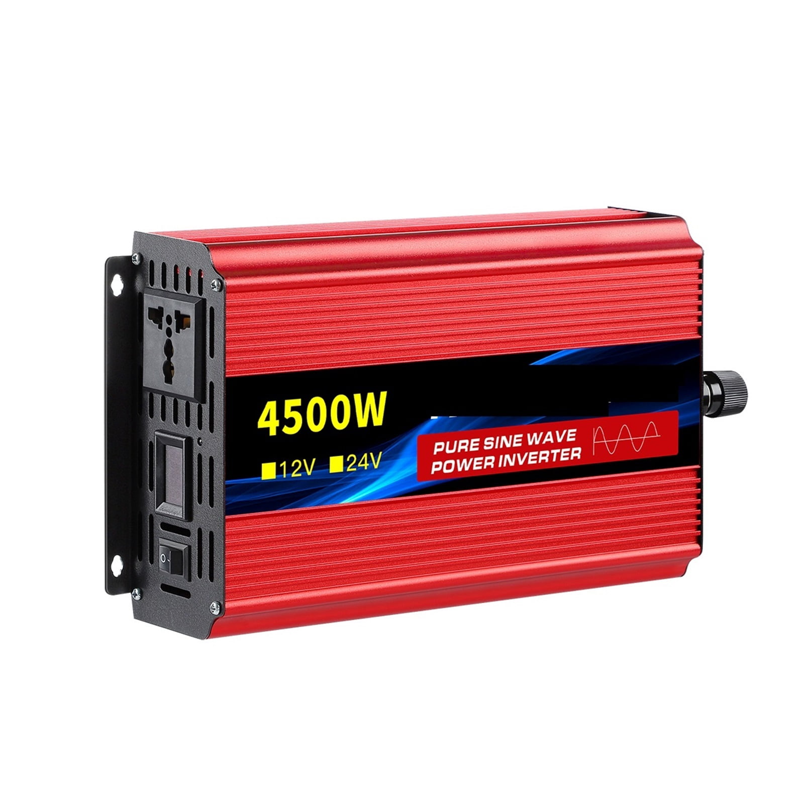 Pure Sine Wave Inverter 12V 24V To 220 1600W 2500W 3500W 4000W DC To AC Voltage Converter 12 220 Mini Car Power Supply ,Portable Design