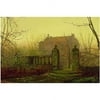 Trademark Fine Art "Autumn Morning" Canvas Art by John Atkinson Grimshaw