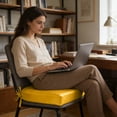 thumbnail image 5 of U-Shaped Chair Seat Cushion with Ties & Removable Cover High Density Foam Seat Pad Non- Seat Cover High-Resilience Washable Chair Pad Cushion for Patio Dining Kitchen Desk Chairs, 5 of 6