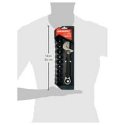 Crescent CPTAW8 11 Pc. Pass-Thru X6 Black Oxide Adjustable Wrench and Spline Socket Set