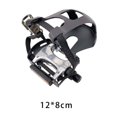 thumbnail image 3 of Pedales para bicicleta estática con jaula para los dedos, pedal de ejercicio para zapatos normales, perfecto para andar en interiores, rosca de 9/16, 3 of 5