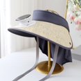 thumbnail image 5 of Solar Powered Wide Brim Outdoor Hat With Integrated Ventilation Fan for Summer Leisure Activities, 5 of 5