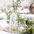 thumbnail image 1 of Ginger Ray Wooden Freestanding Table Numbers 1-12 For A Wedding Or Party Event Beautiful Botanics Beige, 1 of 3