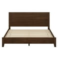 thumbnail image 4 of DYCANPO King Bed Frame with Headboard Acacia Wood Platform, Non-Slip&Without Noise, Walnut, 4 of 12