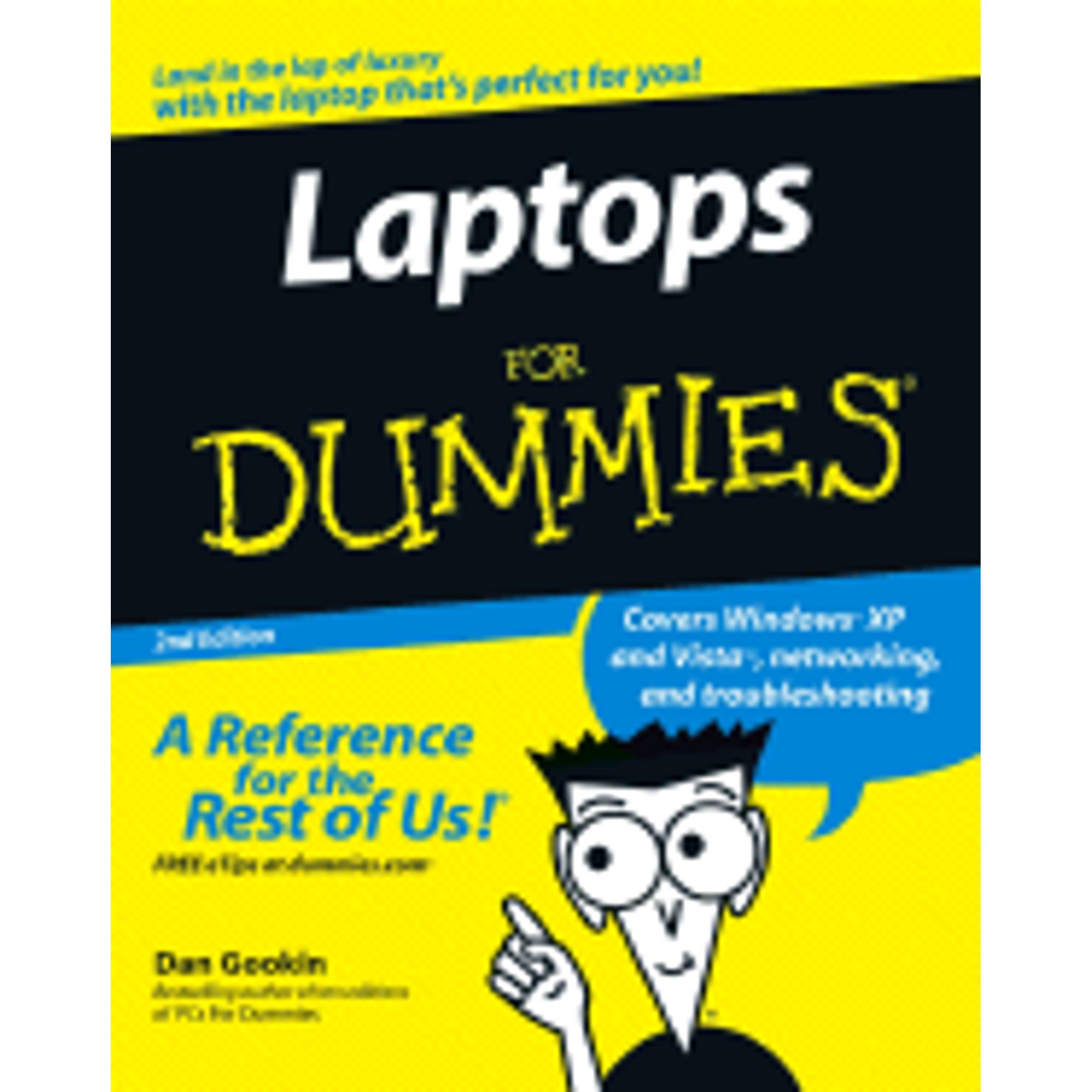 Laptops For Dummies by Dan Gookin Paperback (English)