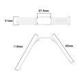 thumbnail image 4 of Correa Repuesto para Reloj Deportivo para POLAR A360 A370 (blanco), 4 of 9