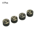 thumbnail image 3 of Uxcell 12mm H/M/S/2S Glue on Laminated Pool Billiard Stick Cue Tips Kit 4 in 1, Black, 3 of 5