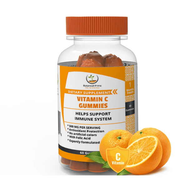 500mg Vitamin C GummiesThese Gummies Provide Immune System Support