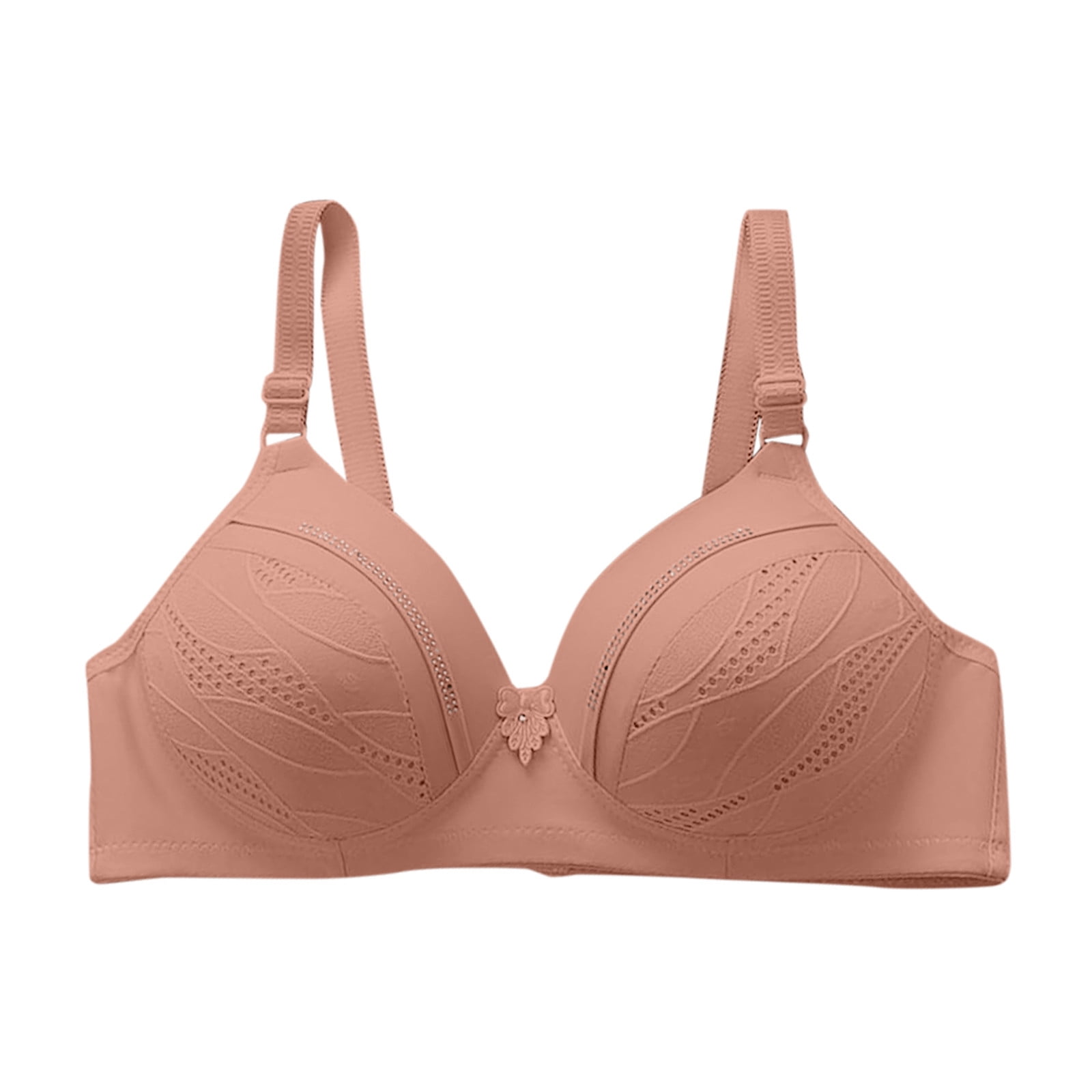 Eashery She Fit Sports Bras Natural Boost Demi Bra, Push-Up Lace T-Shirt  Bra with Convertible Straps, Add-One-Cup-Size Push-Up T-Shirt Bra C 40