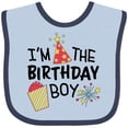 thumbnail image 3 of Inktastic I'm the Birthday Boy Boys Baby Bib, 3 of 4