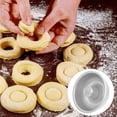 thumbnail image 4 of Aluminium Alloy Doughnut Making Mold Practical Doughnut Maker Cake Making Mold, 4 of 8