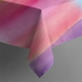 thumbnail image 5 of Colorful Watercolor Stripe Pattern Square Tablecloth,Waterproof Square Table Cover,Wipeable Spillproof Washable Table Cover for Home Kitchen Party Decor 60"x60"(152x152cm), 5 of 6