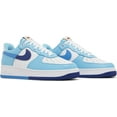 thumbnail image 2 of [DZ2522-100] Mens Nike AIR FORCE 1 LOW '07 LV8 'SPLIT LIGHT PHOTO BLUE DEEP ROYAL', 2 of 5
