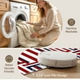 thumbnail image 5 of ODIKA Front Border Patriotic Striped Stars Festive Generic Door Independence for Playroom, Bedroom, Reading Nook, Pet Friendly & Kids Safe Play, 5 of 7