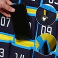 thumbnail image 2 of Organizador de aula numerado, bolsillo para teléfono, bolsa para gráficos, 30 bolsillos, soporte para teléfono, bolsa de almacenamiento para colgar en la pared con ganchos, 2 of 7