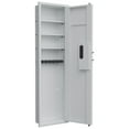thumbnail image 6 of Furvclv 53.15" Wall Safe Between The Studs, Hidden Electronic Safe Deposit Box With Dual Alarm Function & Adjustable Shelves For Business Cash Drops Home Safety, 6 of 9