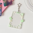 thumbnail image 4 of Horplkj Star Wing-Shaped Photocard Holder Keychain - Acrylic Badge Holder with Protective Sleeves, Clear Photo Display, Portable for ID, Credit, Bus, and Student Cards, 4 of 5