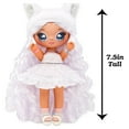 thumbnail image 5 of Na Na Na Surprise Sweetest Gems April Sparkles 7.5" Fashion Doll Diamond Birthstone-Inspired (White), 5 of 7