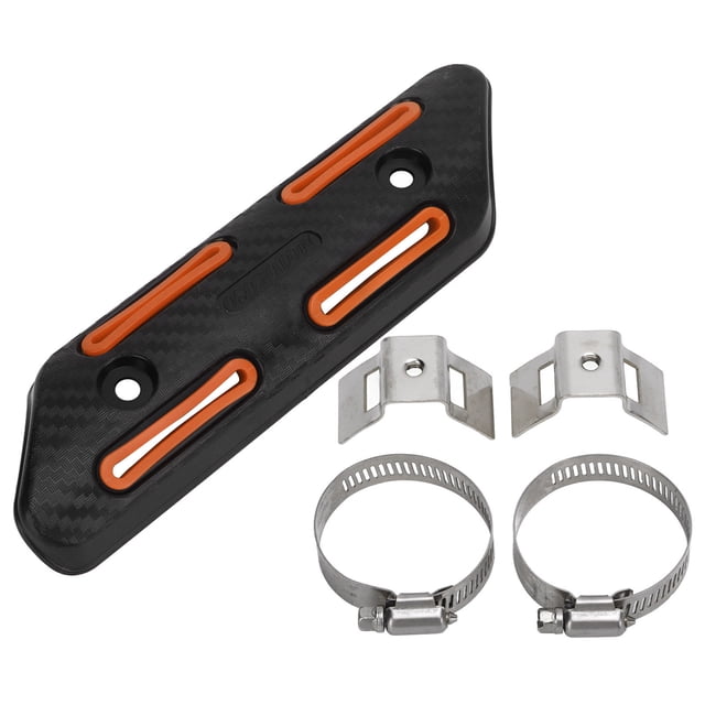 Cubierta De Protección Térmica Del Silenciador De Escape ANGGREK Antiescaldadura Universal