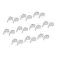 thumbnail image 4 of 10 pares de cómodos soportes antideslizantes de silicona para , accesorios, para Blanco shamjiam Anteojos Ganchos de punta de templo, 4 of 8