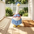 thumbnail image 2 of Beautynvta Summer Porch Goose Outfits, Bikini Porch Goose Summer Outfit for 23" Goose Statue, Outdoor Patio Garden Yard Decor, Porch Goose Decorations, 2 of 6