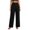Coffee, variant on Vivianyo HD Women's Front Pleat Woven Bottoms, Straight Leg Office Casual Trousers with Side Pockets for Women, Women's Coffee, Sizes S-2XL