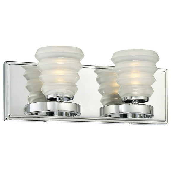 Minka Lavery 23852 14.5" Wide Integrated Led Bathroom Sconce From The Good Lumens