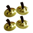 thumbnail image 4 of Raindrops Mini Golden Finger Cymbals for Kids and Dancers, Iron Build with Smooth Finish, 2 Pairs Set for Music and Dance, 4 of 8