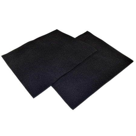 HQRP 2-pack Activated Carbon Filter for Vornado MD1-0023 Replacement fits AC300, AC350, AC500, AC550 Air Purifiers + HQRP Coaster