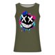 thumbnail image 4 of Camiseta sin mangas de cuello redondo para hombre, blusa informal de verano sin mangas con estampado de cuello redondo para hombre, 4 of 5