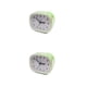 thumbnail image 1 of Reloj despertador de escritorio Billuyoard con luz nocturna y sonido fuerte tipo campana regalo para niños, 1 of 6