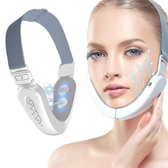 Double Chin Reducer Machine, Ems Face Lifting Machine, Electric V-face Shaping Beauty Belt, Firming Facial Massager