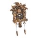 thumbnail image 5 of Reloj de pared, decoración, regalos, números arábigos grandes, adorno silencioso, accesorio para Cobre, 5 of 9