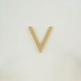 thumbnail image 4 of Package of 1, 10 Inch X 3/4" Thickness MDF Letter v in The Century Gothic Font, Thick, Lower Case for Art & Craft Project, Made in USA, 4 of 4