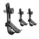 thumbnail image 2 of 3 Pcs Adjustable Clip Drum Clip Shockproof Mount Microphone Clamp Drum Mount Microphone Holder Accessories, 2 of 5