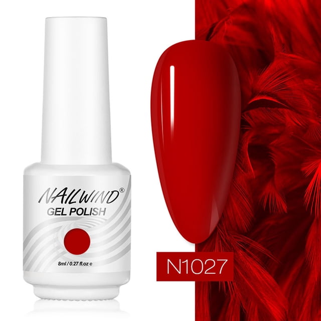 Esmalte de uñas en gel, 1 unidad, 8 ml, 40 colores, para manicura casera.