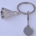 thumbnail image 2 of OULII Mini Badminton Racket Key Chain 5Pcs Metal Key Accessory For Badminton Players Coaches Lovers, 2 of 5