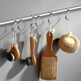 thumbnail image 3 of Cheers.US Stainless Steel S Hanging Hooks Outdoor,Utility S Shaped Hooks for Hanging Plants, Heavy Duty S Hooks for Hanging Clothes Towels, 3 of 7