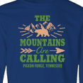 thumbnail image 4 of Inktastic Pigeon Forge Tennessee The Mountains Are Calling Long Sleeve Youth T-Shirt, 4 of 5